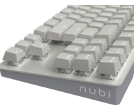 NUBI KLAWIATURA  PRZEWODOWA NUBI NK87 White - 1475301 - zdjęcie 3